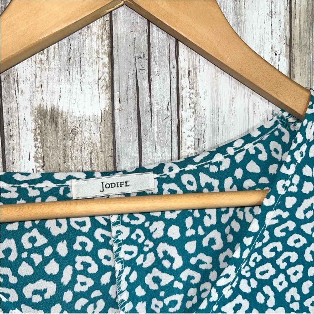 Jodifl Teal The End Oversized Blouse - Picture 5 of 6